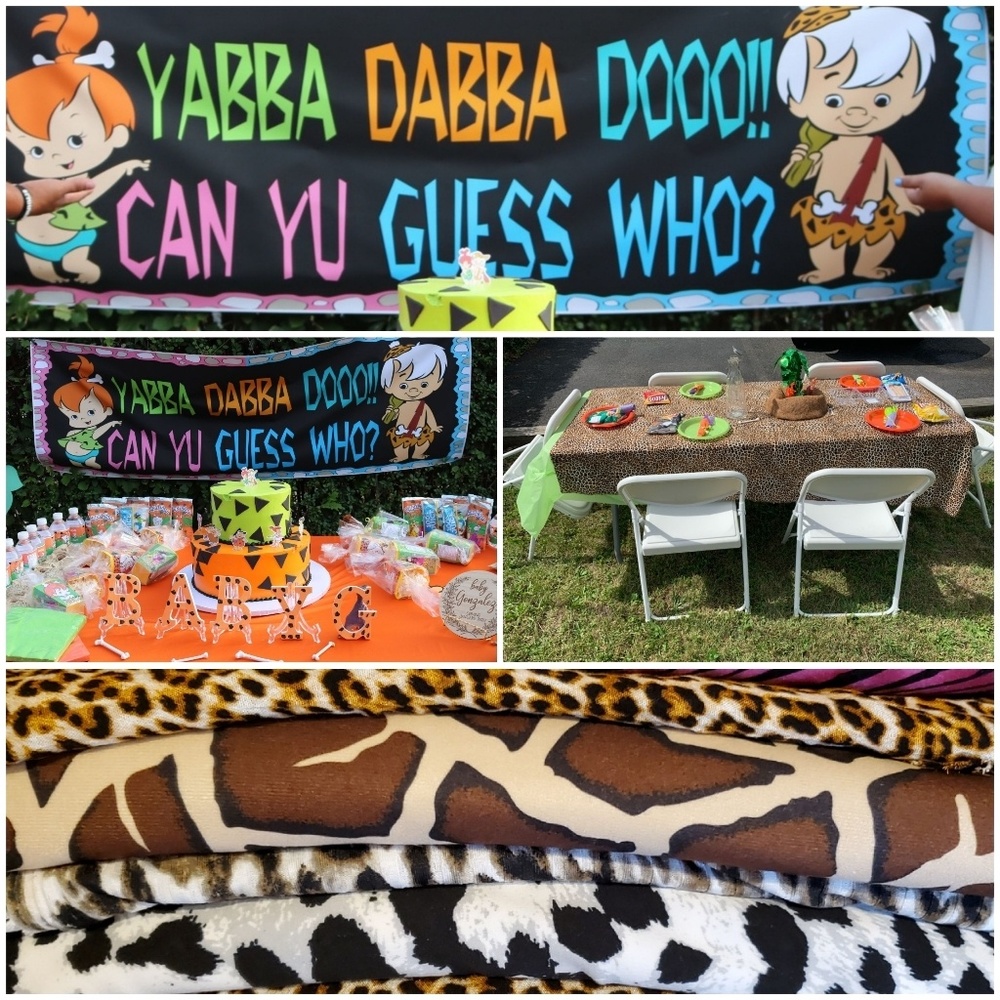 Flinstone theme party goods